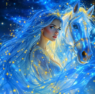 Diamond Painting ätherische Schönheit